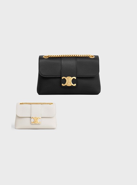 思琳新款包包 VICTOIRE小號柔軟牛皮革鏈條包手袋 黑色-頂級1:1精品高仿包包香港台灣批發價格推薦微信哪裡買