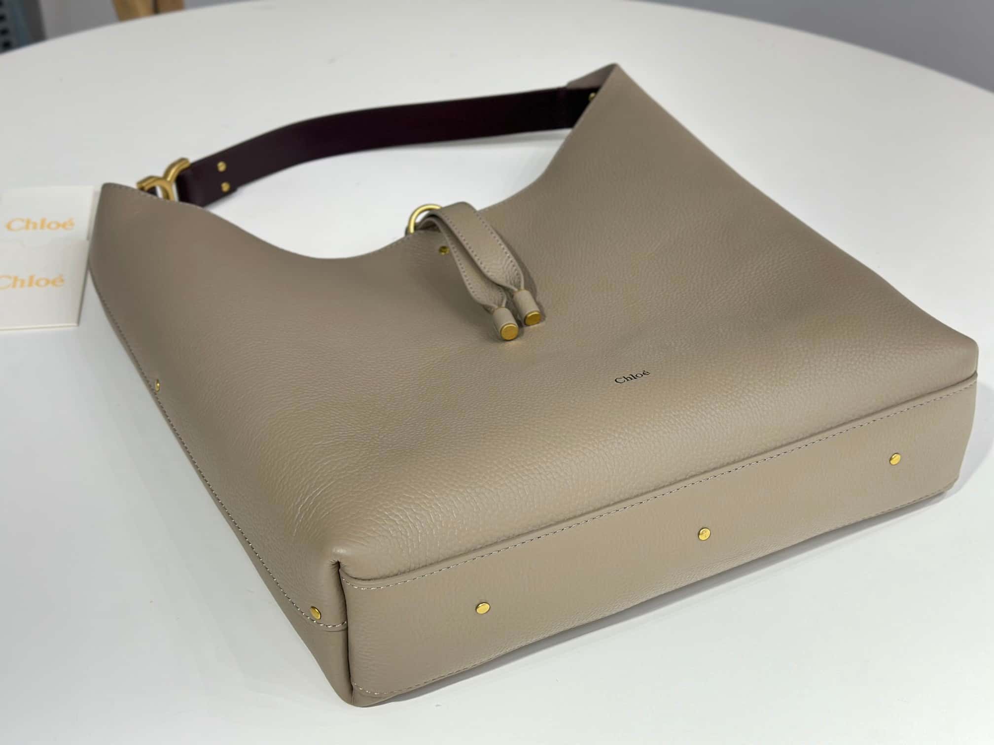 Chloe｜Marcie Hobo bag新款 36CM灰色-頂級1:1精品高仿包包香港台灣批發價格推薦微信哪裡買