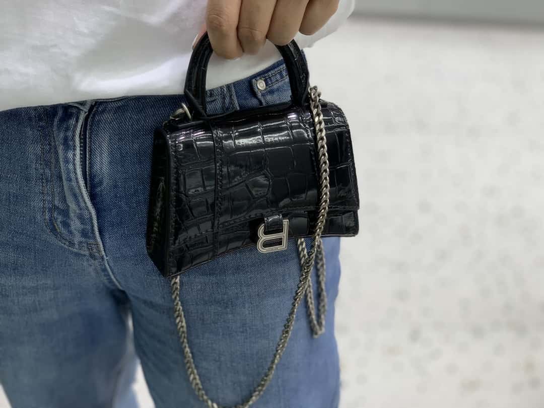 BALENCIAGA巴黎世家超級無敵小可愛沙漏包-頂級1:1精品高仿包包香港台灣批發價格推薦微信哪裡買