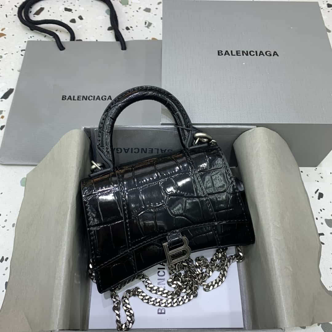 BALENCIAGA巴黎世家超級無敵小可愛沙漏包-頂級1:1精品高仿包包香港台灣批發價格推薦微信哪裡買