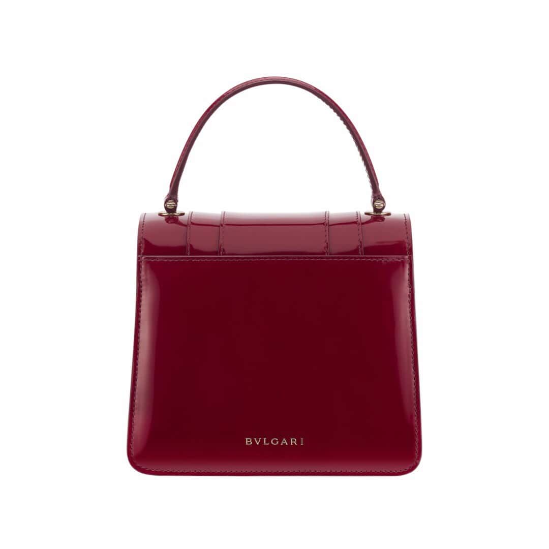 BVLGARI寶格麗 SERPENTI FOREVER 38329酒紅色18CM-頂級1:1精品高仿包包香港台灣批發價格推薦微信哪裡買