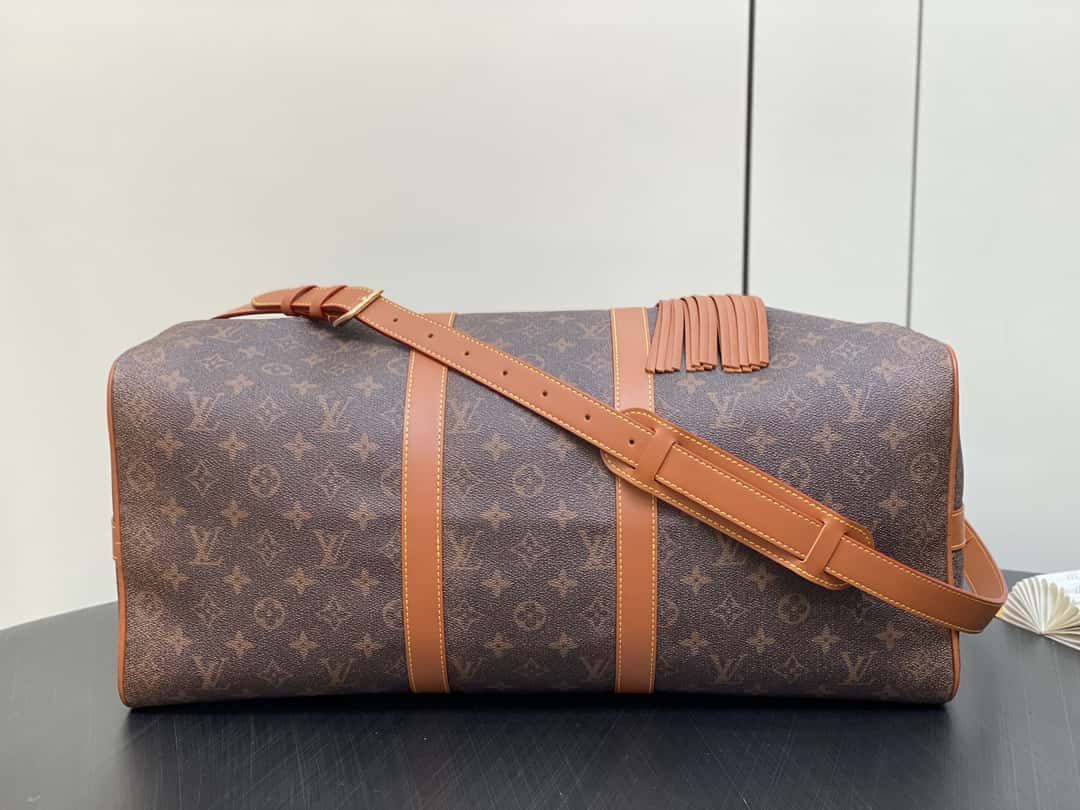 【原單精品】M11541老花 旅行袋系列 當季新款 KEEPALL BANDOULIÈRE 50 旅行袋-頂級1:1精品高仿包包香港台灣批發價格推薦微信哪裡買