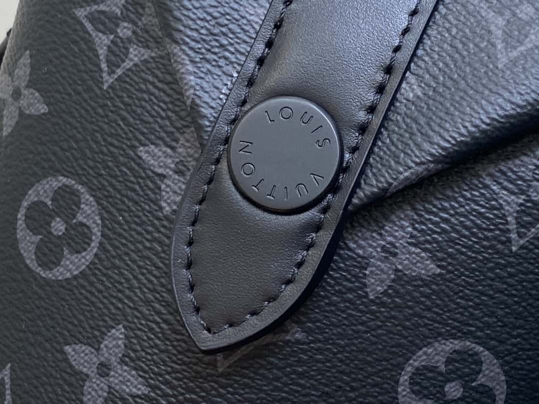 【原單精品】M11613黑花 男包薯條包系列 ENVELOPE POUCH薯條包-頂級1:1精品高仿包包香港台灣批發價格推薦微信哪裡買