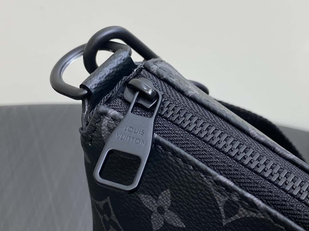 【原單精品】M11741黑花 男包麻將包系列 POCHETTE ACCESSOIRE麻將包-頂級1:1精品高仿包包香港台灣批發價格推薦微信哪裡買