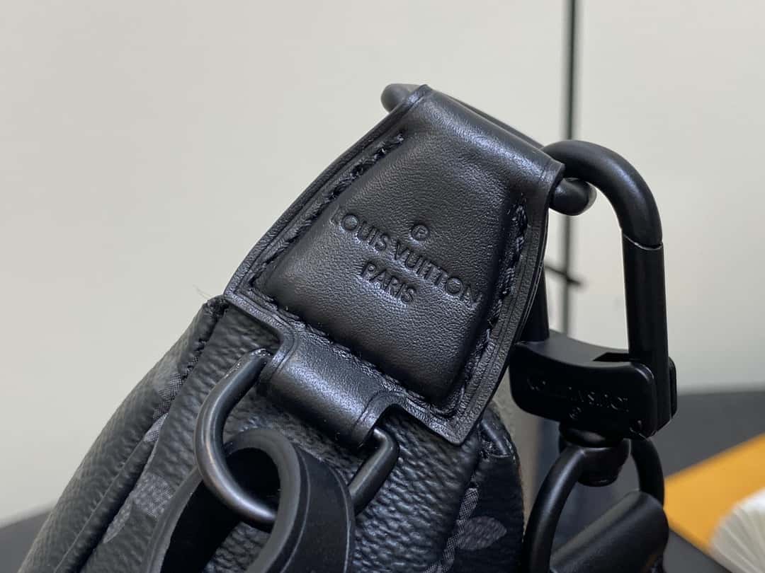 【原單精品】M11741黑花 男包麻將包系列 POCHETTE ACCESSOIRE麻將包-頂級1:1精品高仿包包香港台灣批發價格推薦微信哪裡買