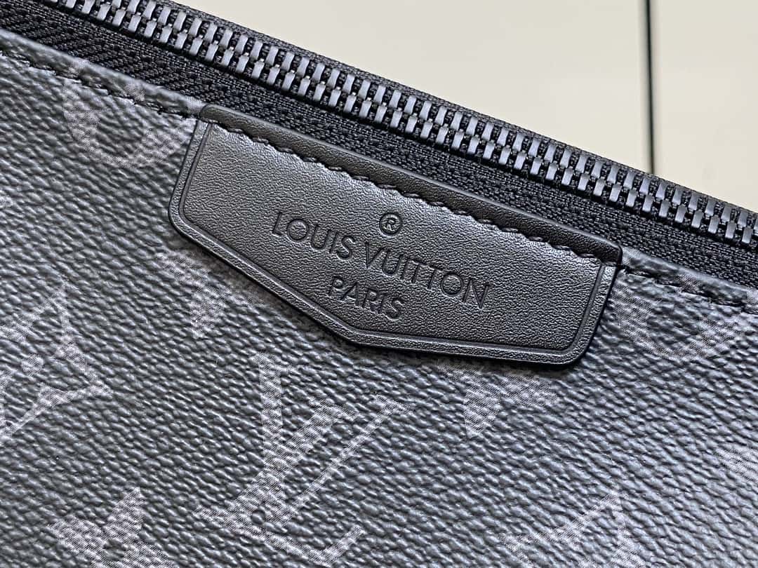 【原單精品】M11741黑花 男包麻將包系列 POCHETTE ACCESSOIRE麻將包-頂級1:1精品高仿包包香港台灣批發價格推薦微信哪裡買