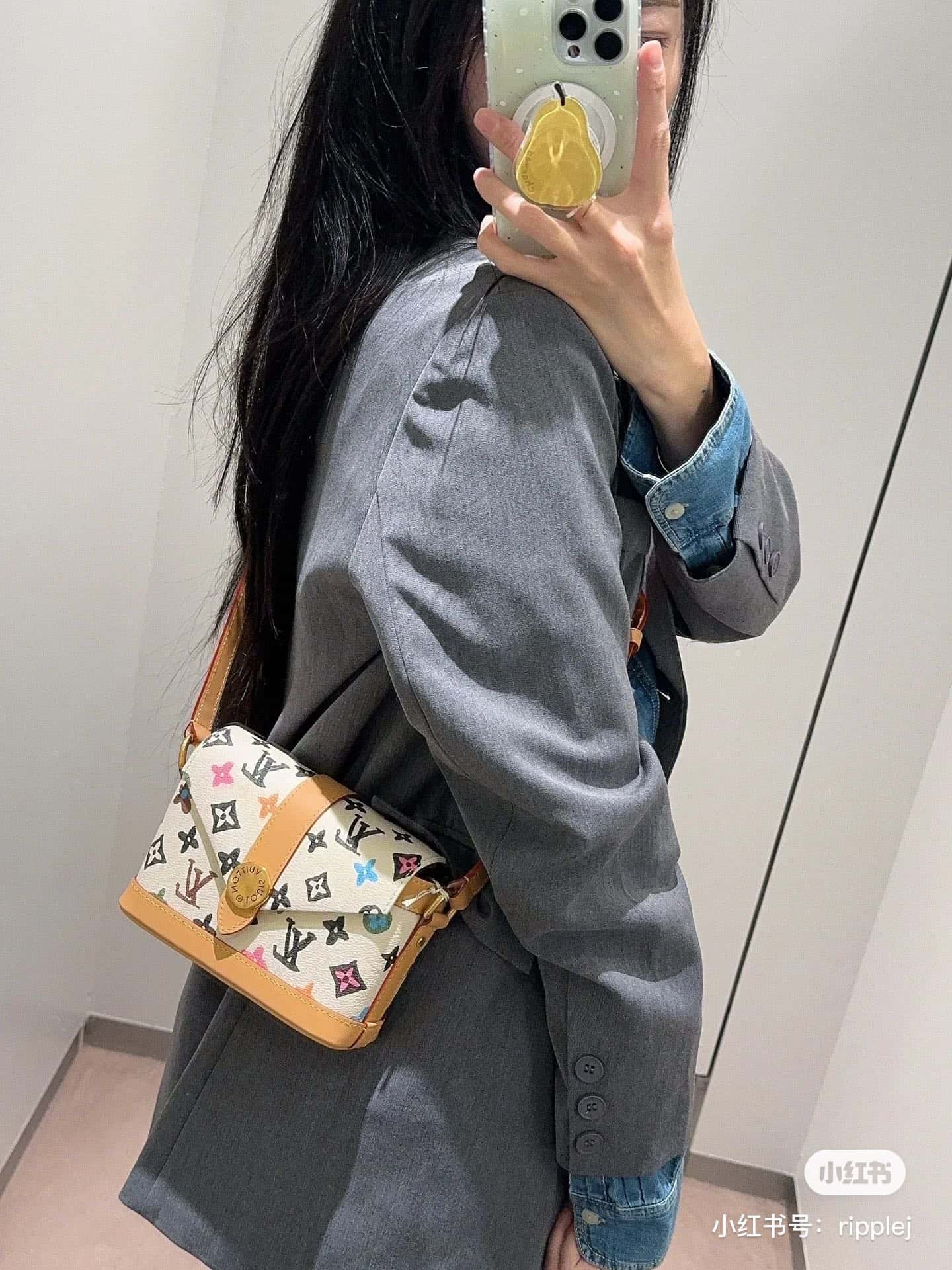 【原單精品】M83346白彩 郵差包系列 ENVELOPE 迷你手袋 （Tyler聯名）-頂級1:1精品高仿包包香港台灣批發價格推薦微信哪裡買