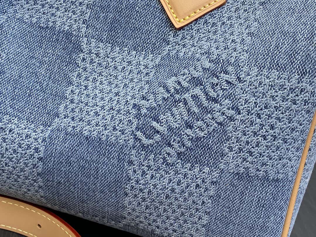 【原單精品】M40700藍色格子 芯片版 牛仔枕頭包speedy系列 KEEPALL BANDOULIÈRE 25 手袋-頂級1:1精品高仿包包香港台灣批發價格推薦微信哪裡買 【原單精品】M40700藍色格子 芯片版 牛仔枕頭包speedy系列 KEEPALL BANDOULIÈRE 25 手袋-頂級1:1精品高仿包包香港台灣批發價格推薦微信哪裡買