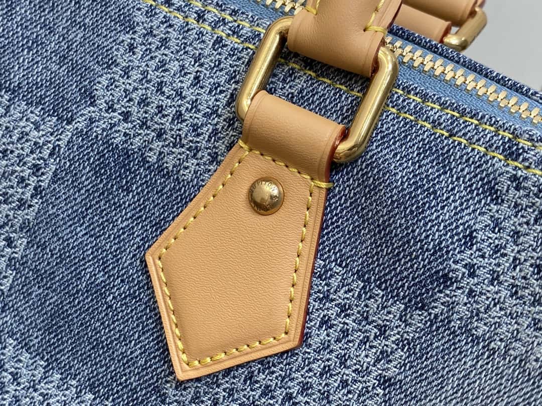 【原單精品】M40700藍色格子 芯片版 牛仔枕頭包speedy系列 KEEPALL BANDOULIÈRE 25 手袋-頂級1:1精品高仿包包香港台灣批發價格推薦微信哪裡買 【原單精品】M40700藍色格子 芯片版 牛仔枕頭包speedy系列 KEEPALL BANDOULIÈRE 25 手袋-頂級1:1精品高仿包包香港台灣批發價格推薦微信哪裡買