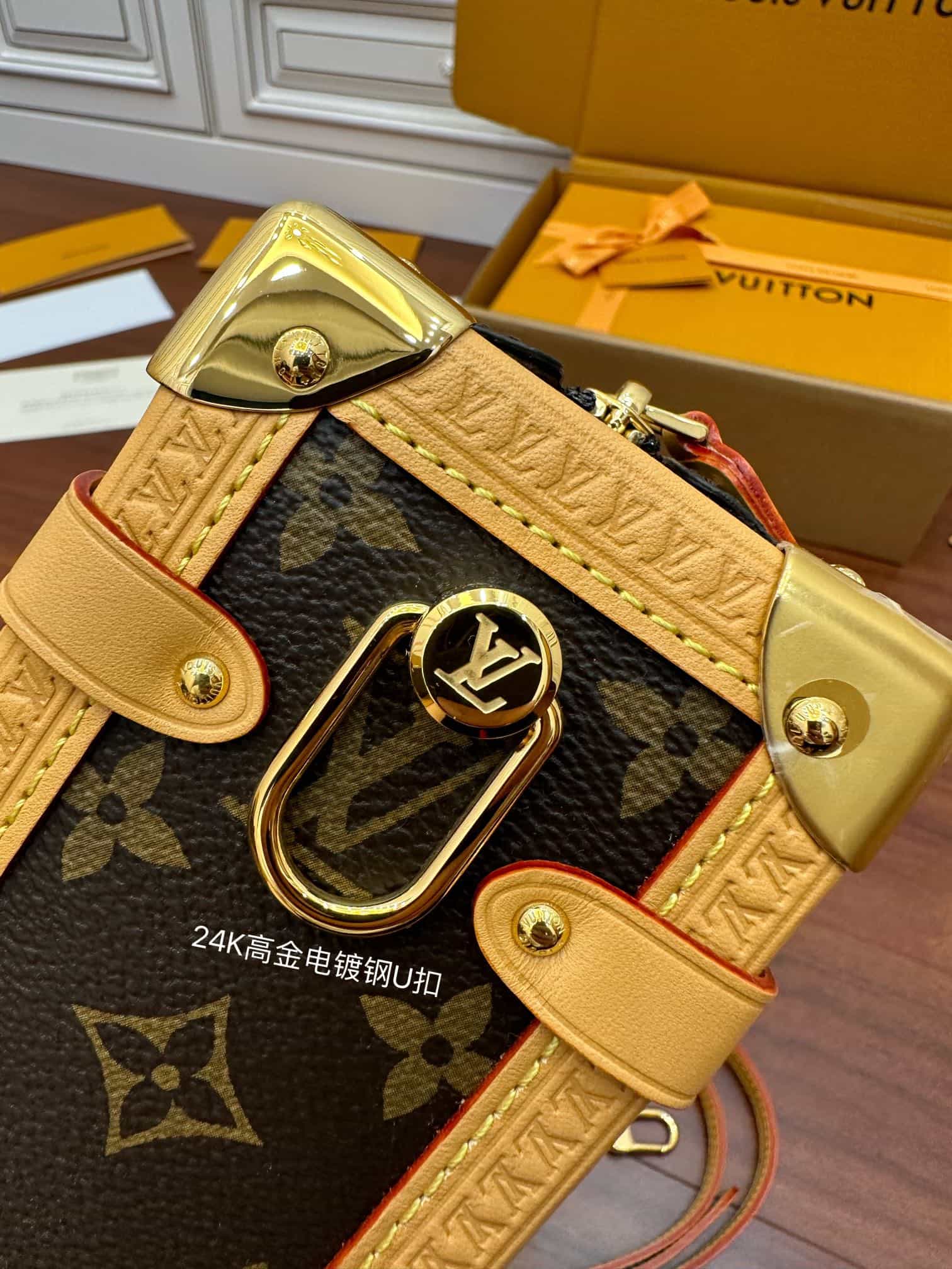 Louis Vuitton M46358 SIDE TRUNK 一比一高仿手袋¥2980.00-頂級1:1精品高仿包包香港台灣批發價格推薦微信哪裡買