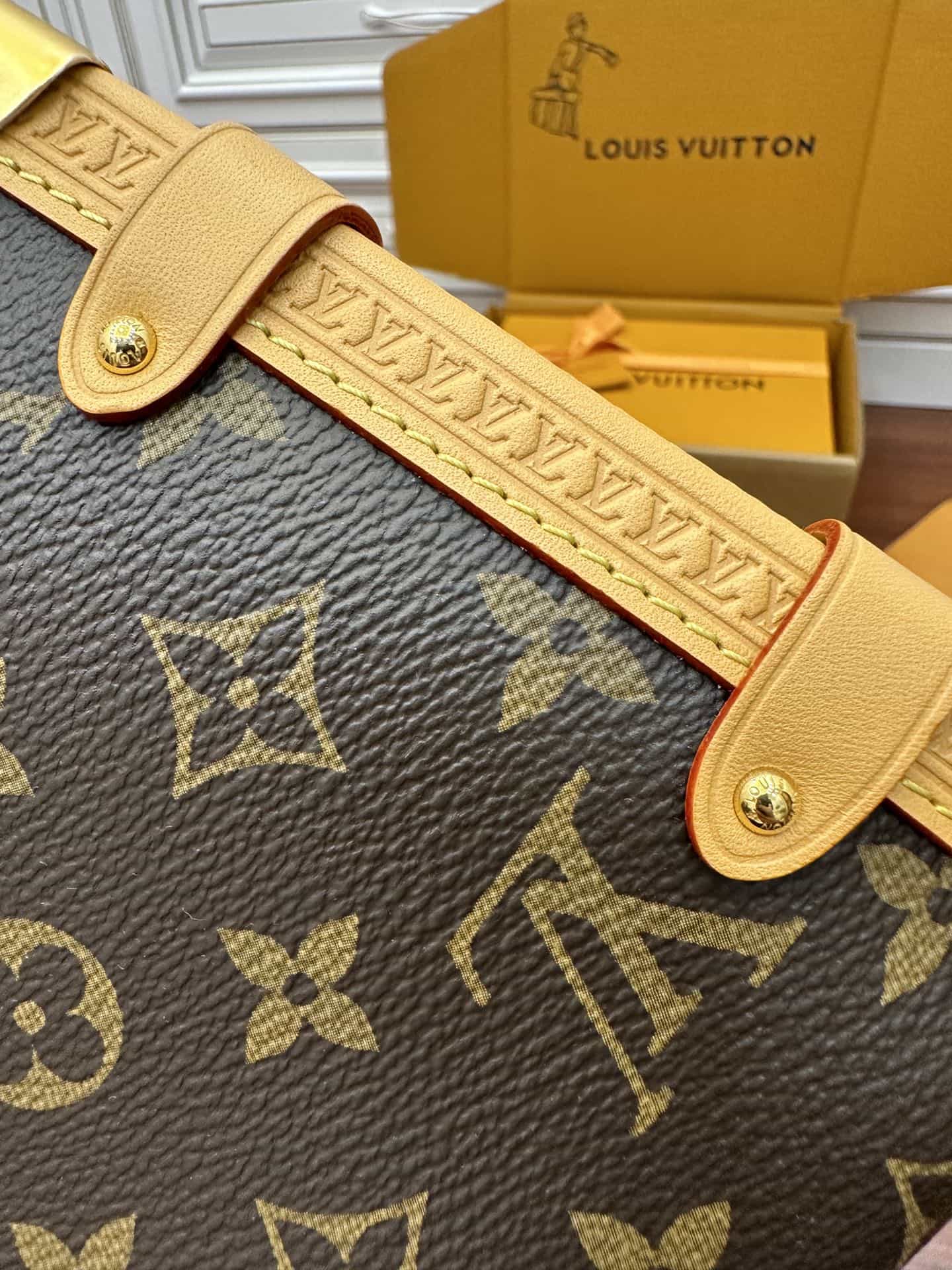 Louis Vuitton M46358 SIDE TRUNK 一比一高仿手袋¥2980.00-頂級1:1精品高仿包包香港台灣批發價格推薦微信哪裡買