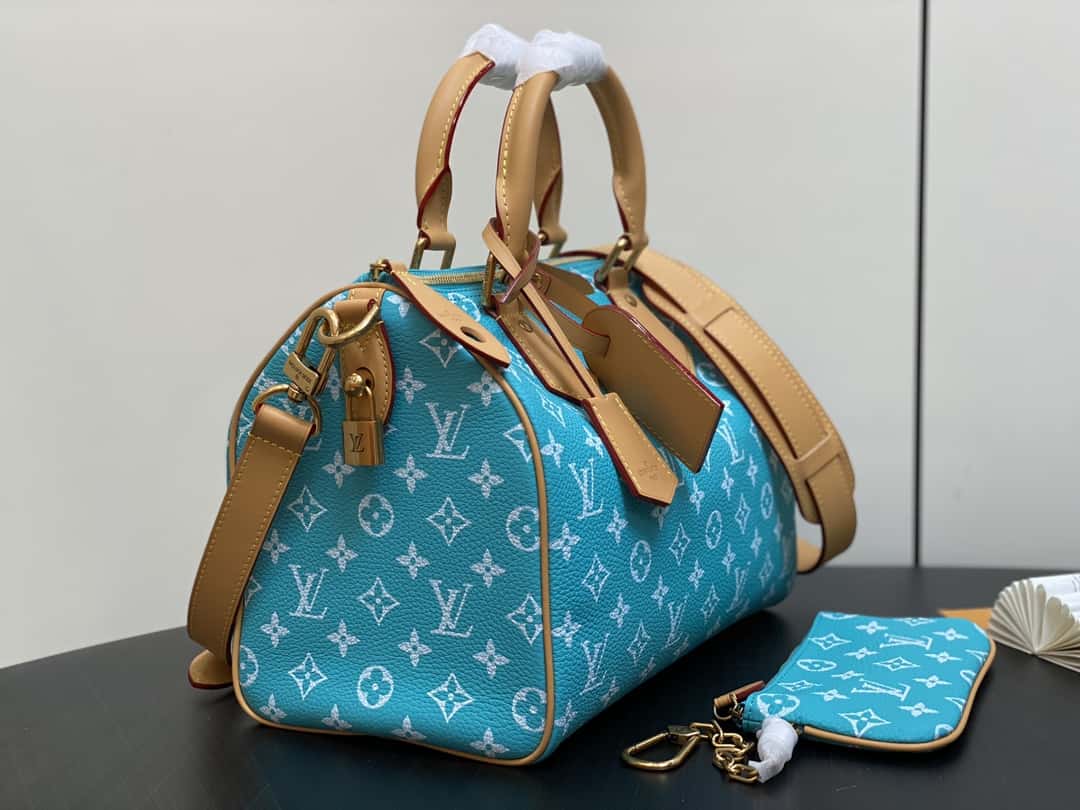 LV【原單精品】M21110湖水藍 全皮枕頭包speedy繫列 SPEEDY P9 BANDOULIÈRE 30手袋¥2,880.00-頂級1:1精品高仿包包香港台灣批發價格推薦微信哪裡買