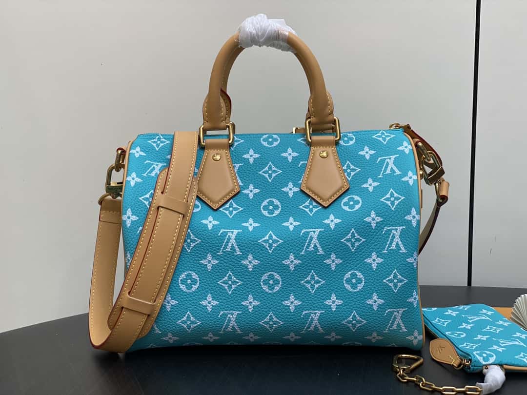 LV【原單精品】M21110湖水藍 全皮枕頭包speedy繫列 SPEEDY P9 BANDOULIÈRE 30手袋¥2,880.00-頂級1:1精品高仿包包香港台灣批發價格推薦微信哪裡買