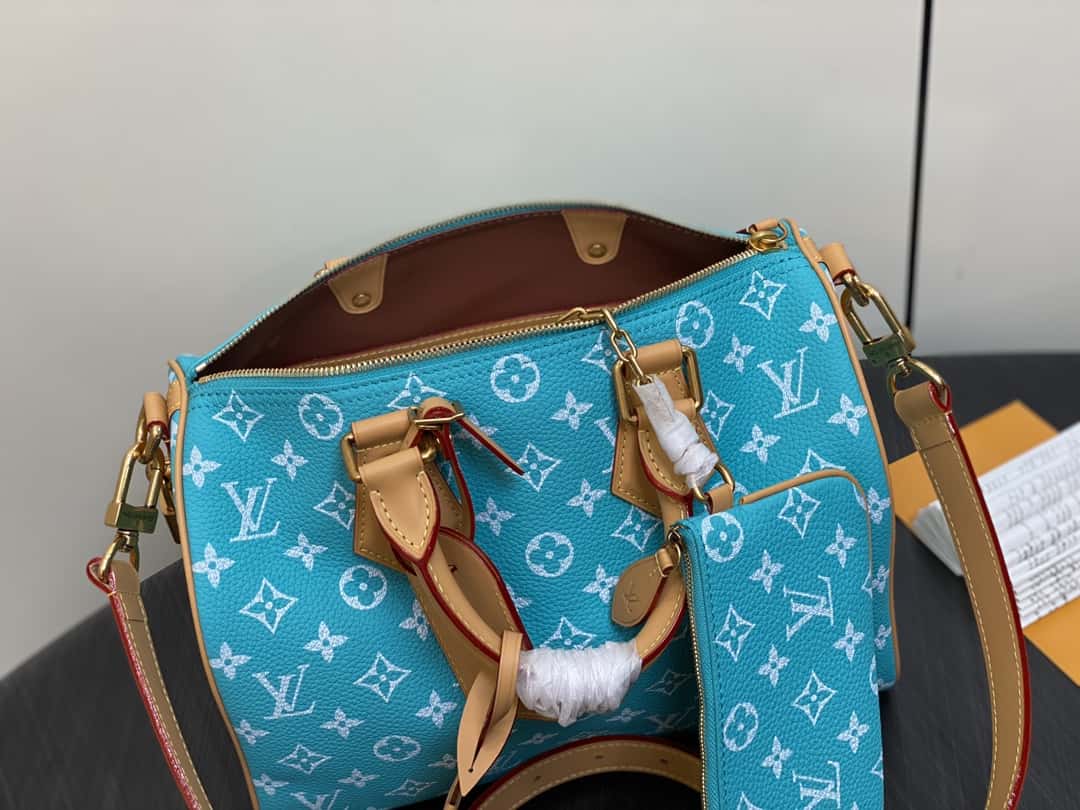 LV【原單精品】M21110湖水藍 全皮枕頭包speedy繫列 SPEEDY P9 BANDOULIÈRE 30手袋¥2,880.00-頂級1:1精品高仿包包香港台灣批發價格推薦微信哪裡買