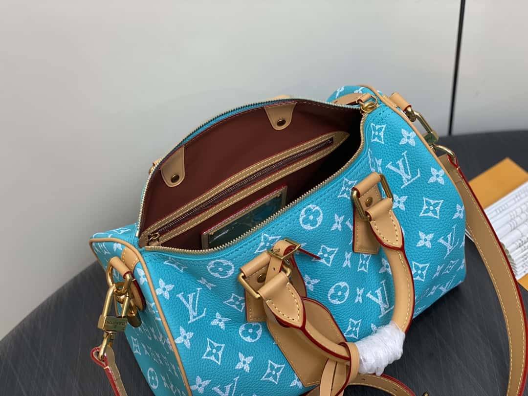LV【原單精品】M21110湖水藍 全皮枕頭包speedy繫列 SPEEDY P9 BANDOULIÈRE 30手袋¥2,880.00-頂級1:1精品高仿包包香港台灣批發價格推薦微信哪裡買