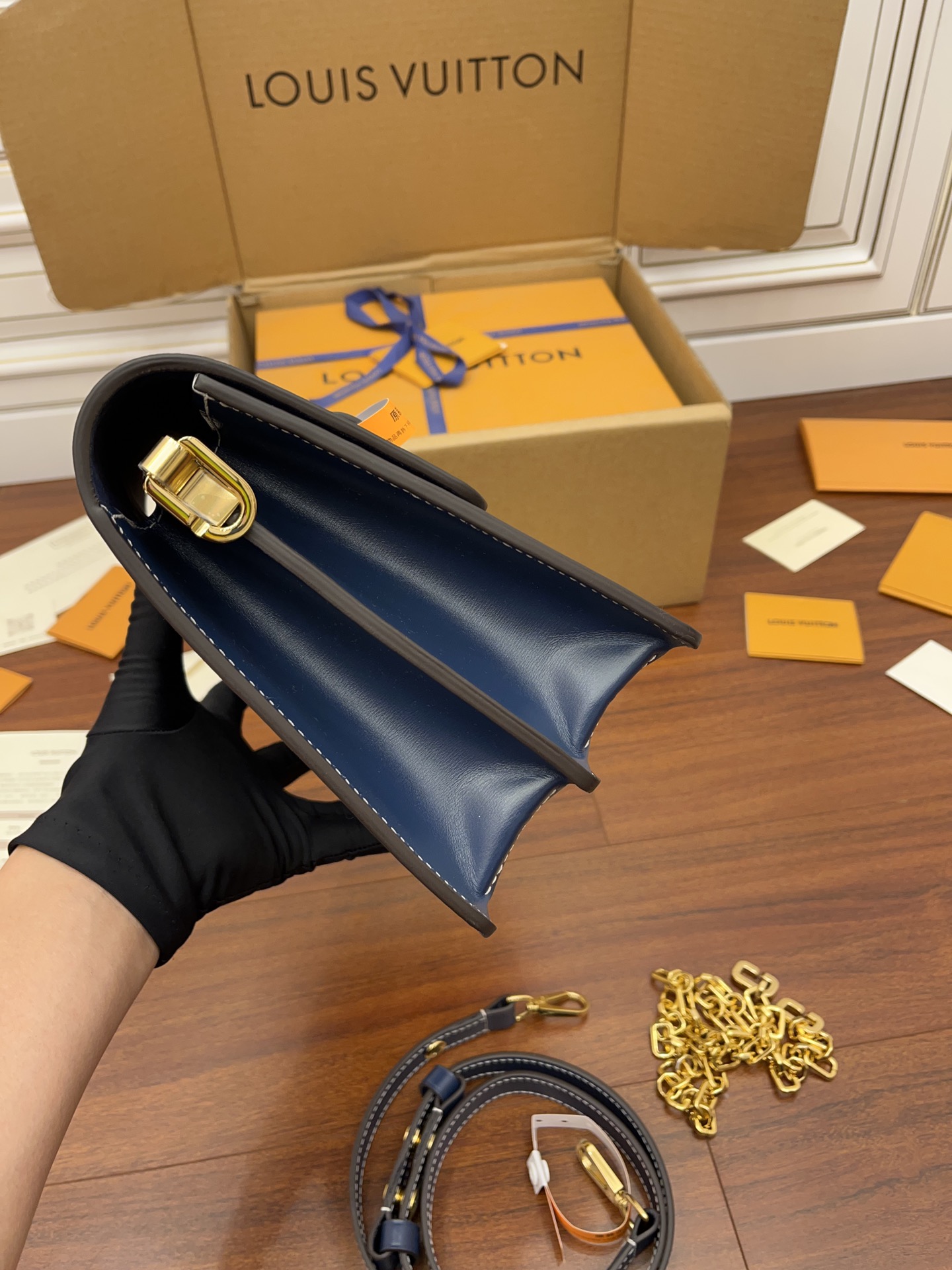 LV特級正品級高仿包 M59631 Dauphine 25 丹寧牛仔藍達芙妮¥2,480.00-頂級1:1精品高仿包包香港台灣批發價格推薦微信哪裡買