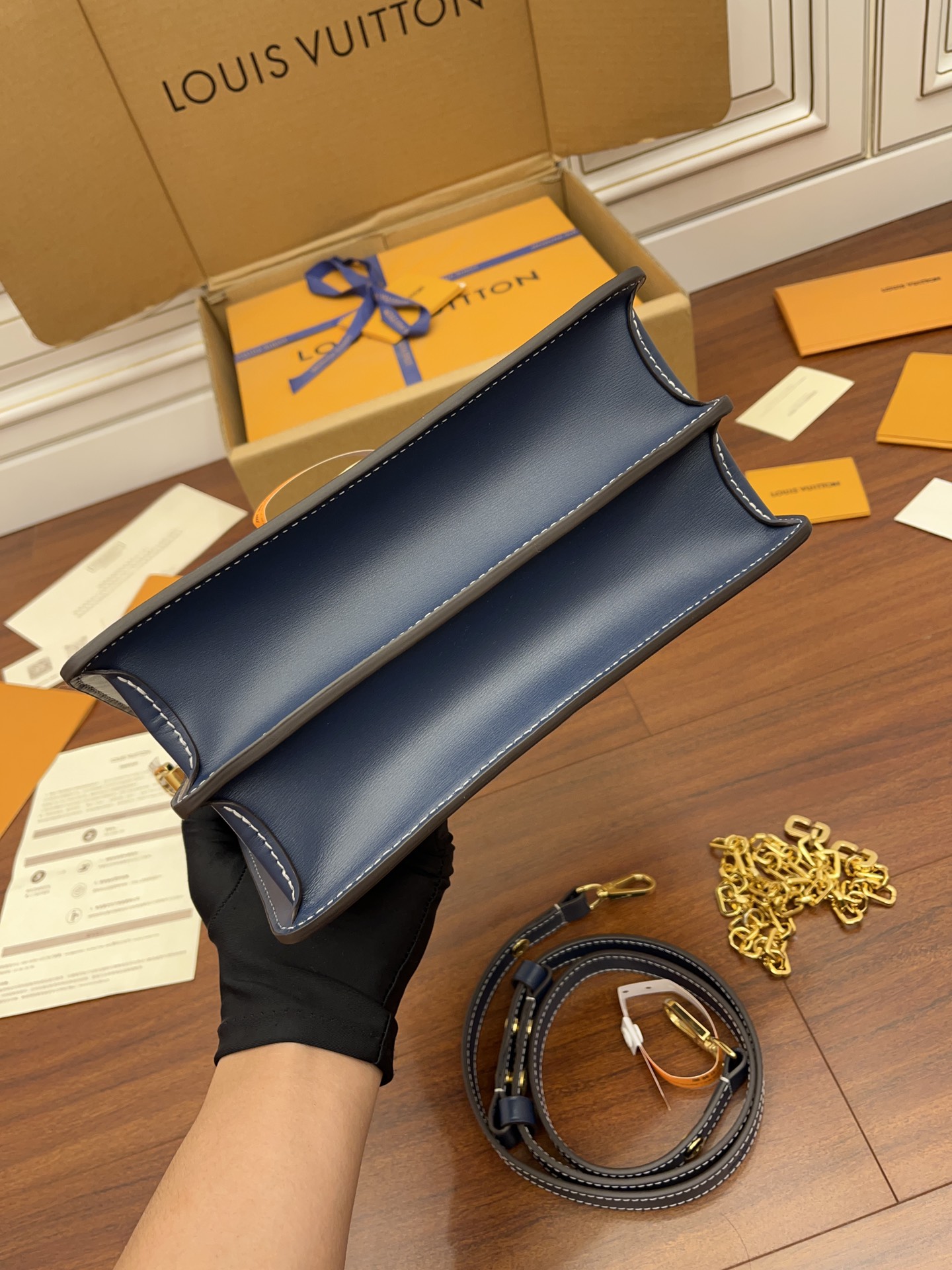 LV特級正品級高仿包 M59631 Dauphine 25 丹寧牛仔藍達芙妮¥2,480.00-頂級1:1精品高仿包包香港台灣批發價格推薦微信哪裡買