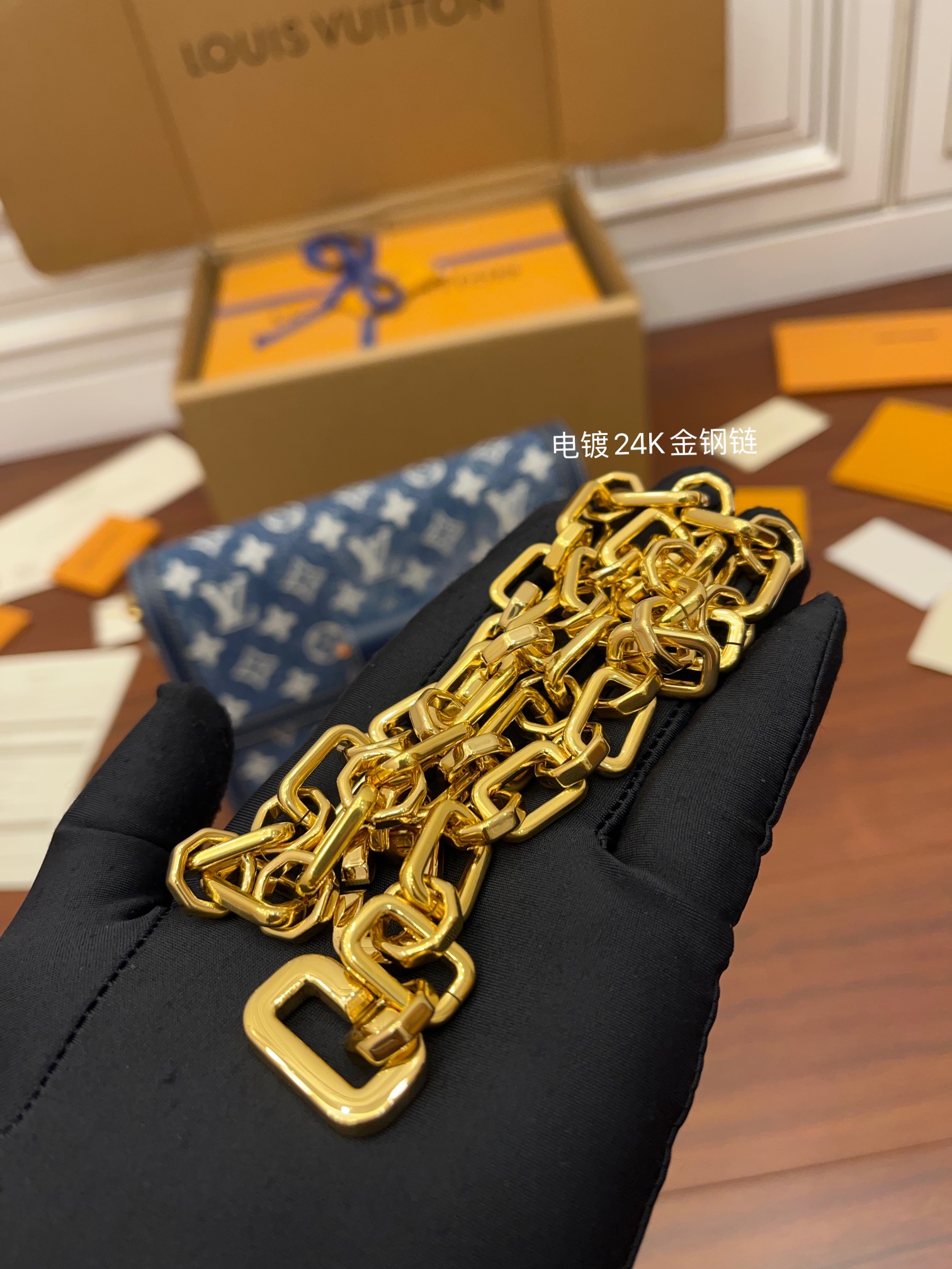 LV特級正品級高仿包 M59631 Dauphine 25 丹寧牛仔藍達芙妮¥2,480.00-頂級1:1精品高仿包包香港台灣批發價格推薦微信哪裡買