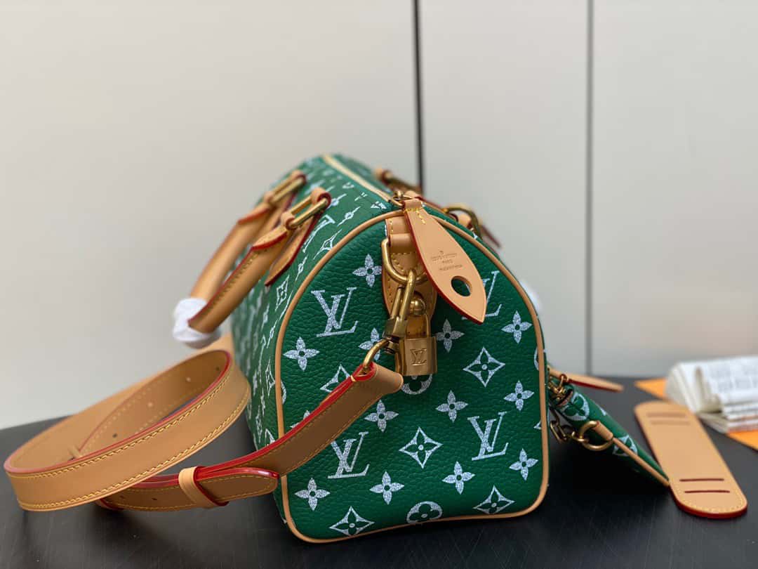 LV【原單精品】M24423綠色 全皮枕頭包speedy繫列 SPEEDY P9 BANDOULIÈRE25 原單手袋¥2,480.00-頂級1:1精品高仿包包香港台灣批發價格推薦微信哪裡買