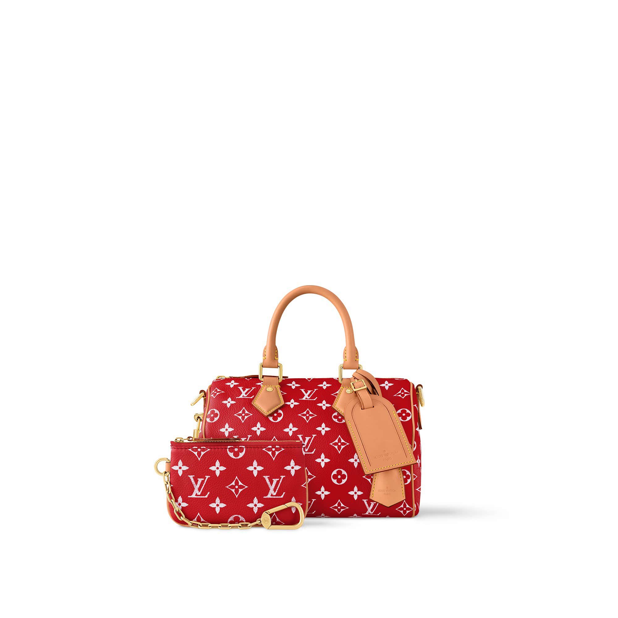 【原單精品】M24425紅色 SPEEDY P9 BANDOULIÈRE25 LV高仿手袋¥2,480.00-頂級1:1精品高仿包包香港台灣批發價格推薦微信哪裡買