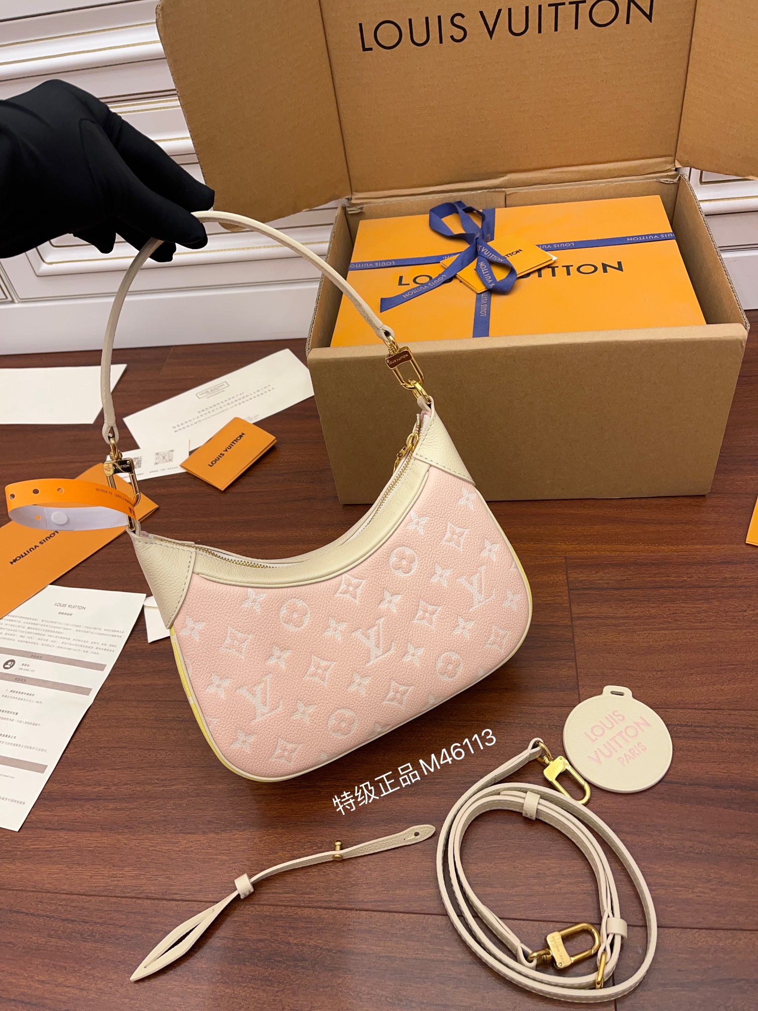 LV高仿包 M46113 Bagatelle腋下包專櫃同步電子芯片內碼¥2,480.00-頂級1:1精品高仿包包香港台灣批發價格推薦微信哪裡買