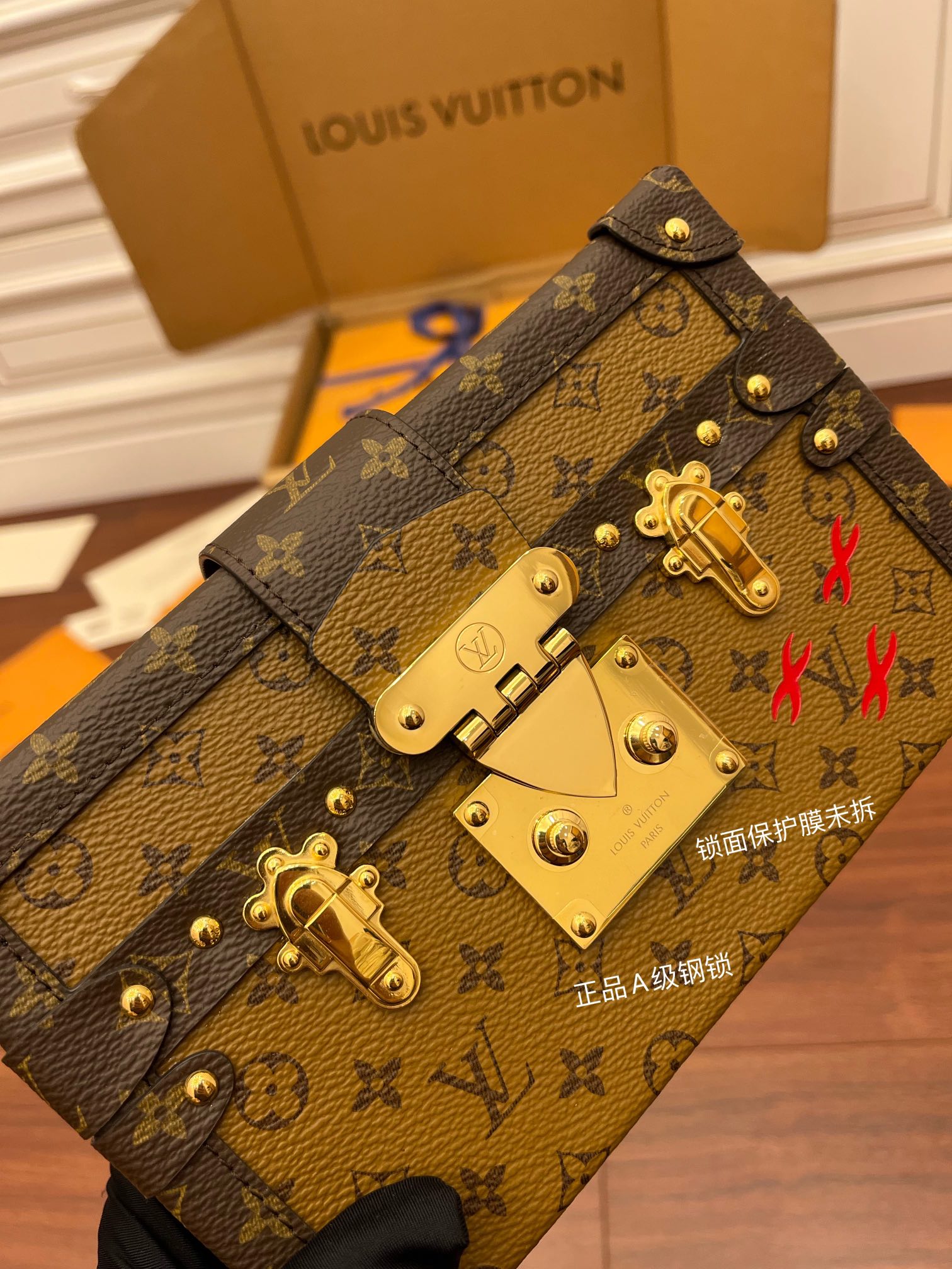 頂級原單精仿LV M44154 Petite Malle 盒子包¥2,480.00-頂級1:1精品高仿包包香港台灣批發價格推薦微信哪裡買